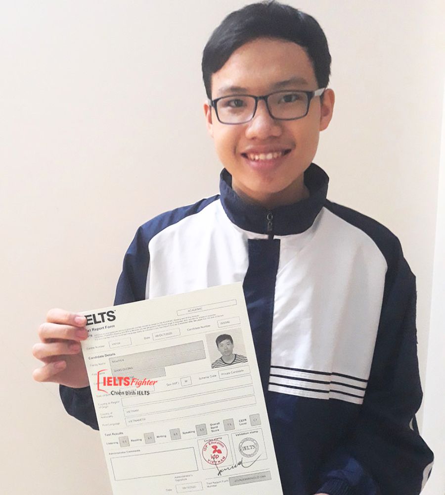 Nguyễn Đăng Dương&nbsp; 7.5&nbsp;IELTS