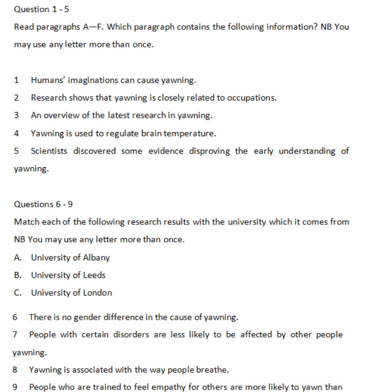 đề thi ielts academic reading - 2