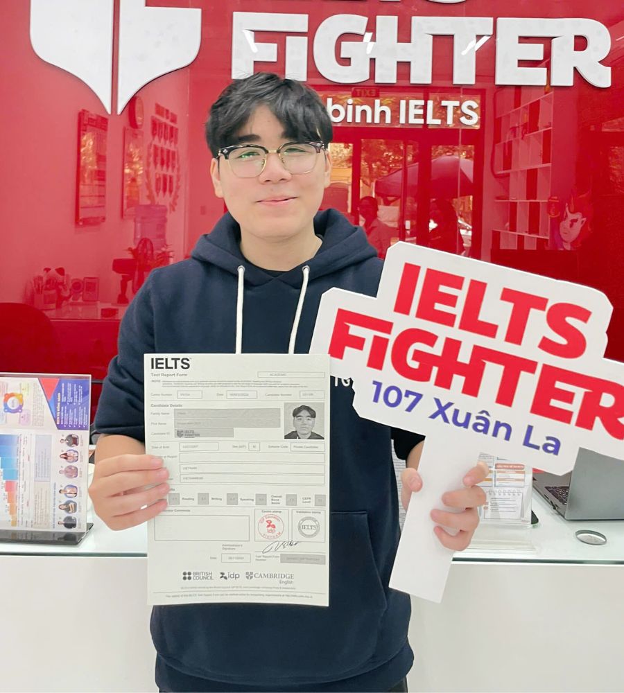 Trần Phạm Anh Duy  7.5 IELTS