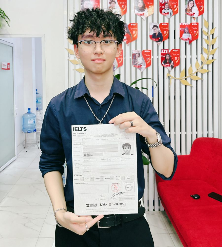 Phạm H&agrave; Hải  7.0 IELTS