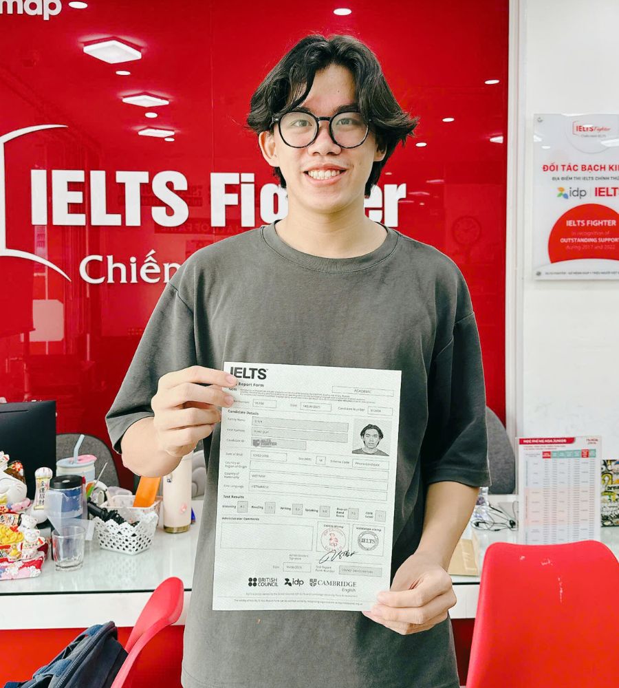 Đinh Khắc Duy  7.0 IELTS