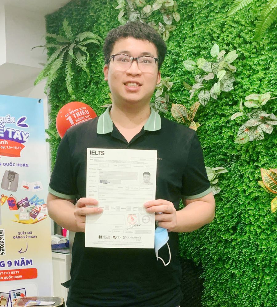 Trần Đức Dương 7.0 IELTS