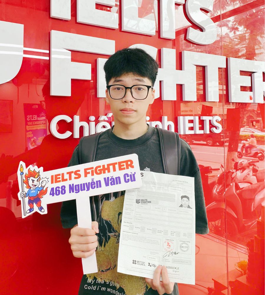 Ng&ocirc; Trung Anh 7.5 IELTS