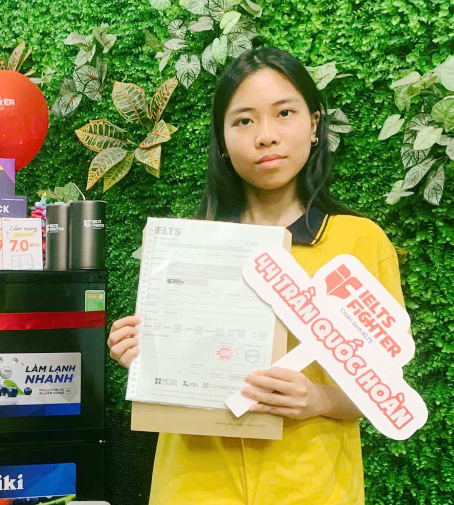 Đinh Minh Phương 7.5 IELTS