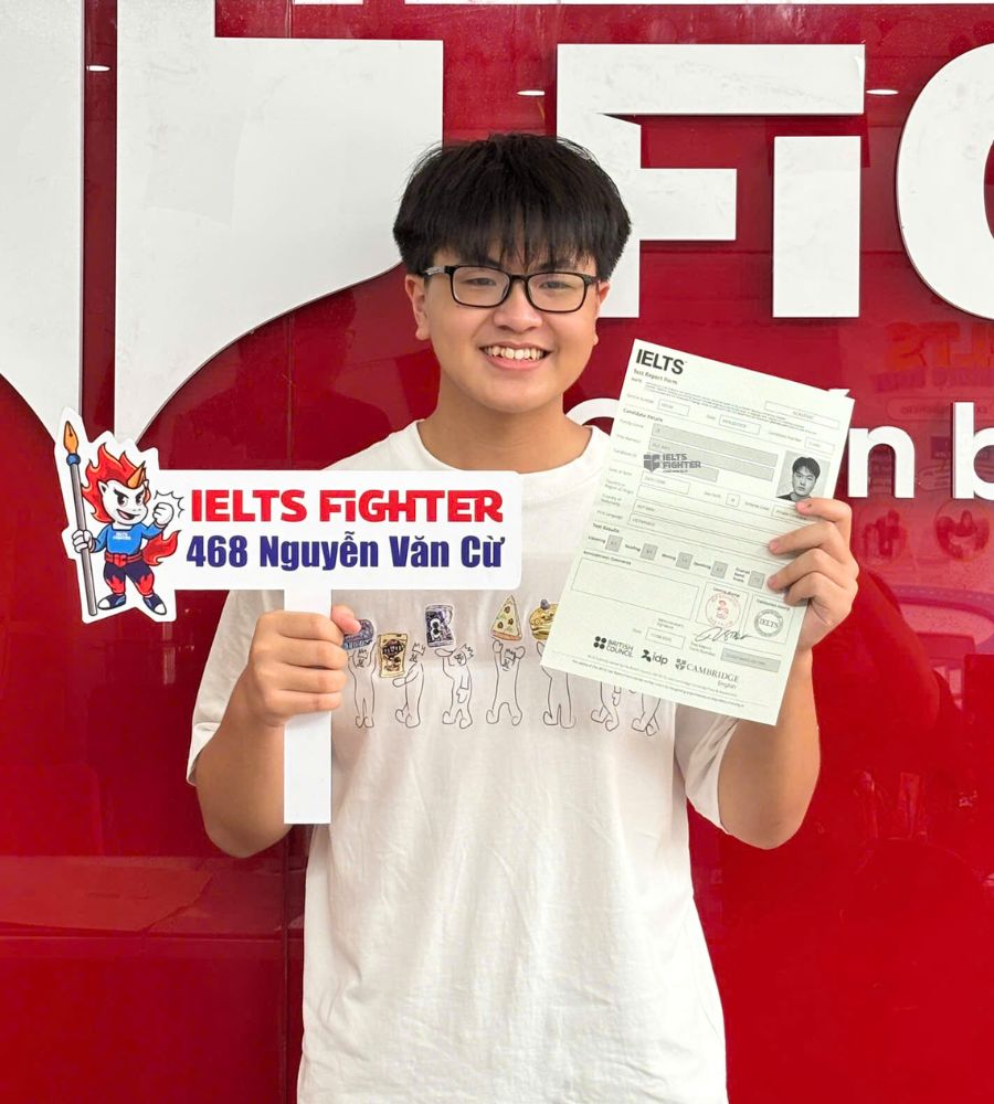 L&ecirc; Đức Anh 7.5 IELTS