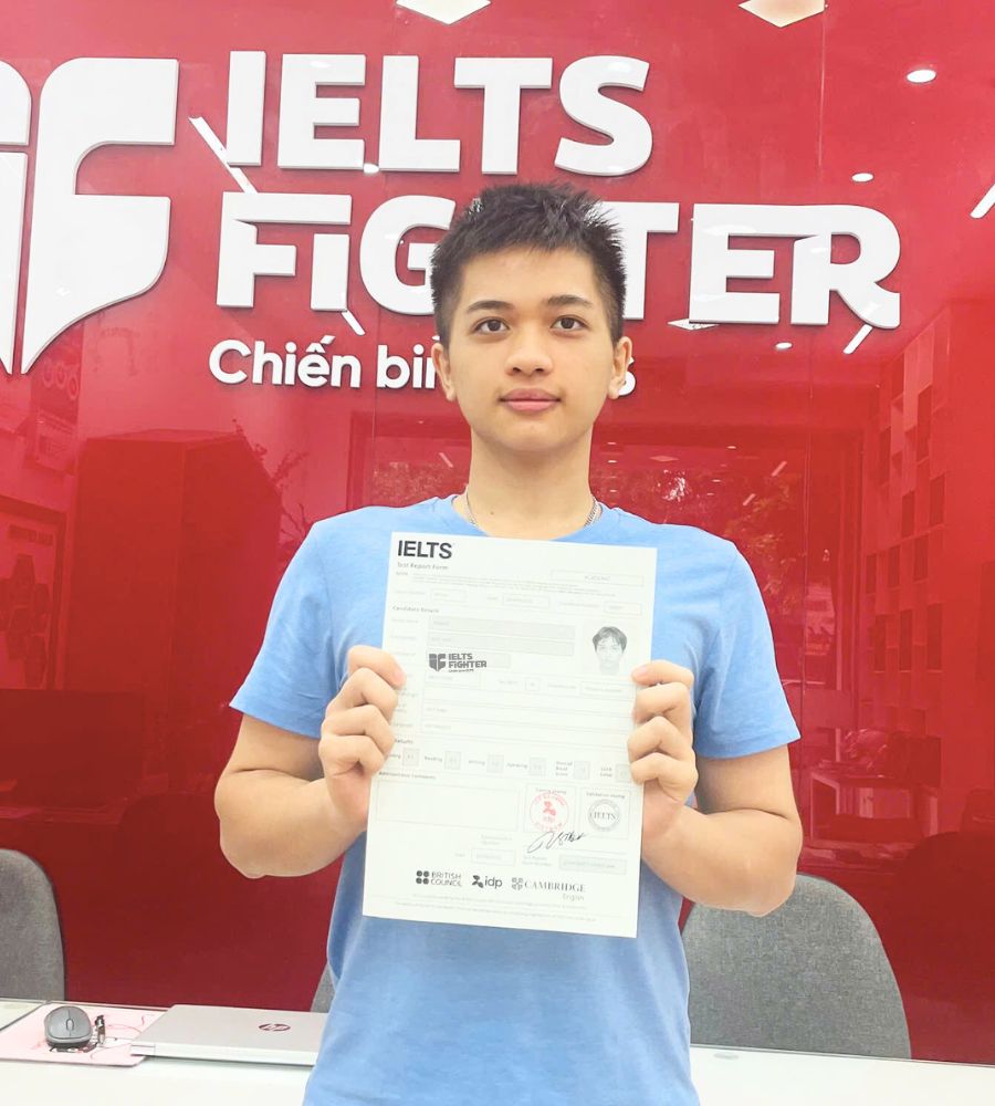 Ho&agrave;ng Đức Ki&ecirc;n  7.5 IELTS