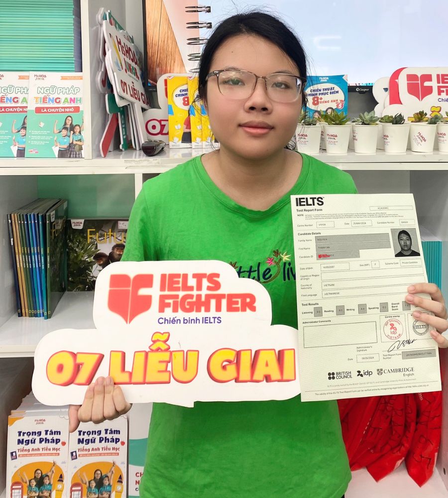 Nguyễn Thanh An 7.5 IELTS