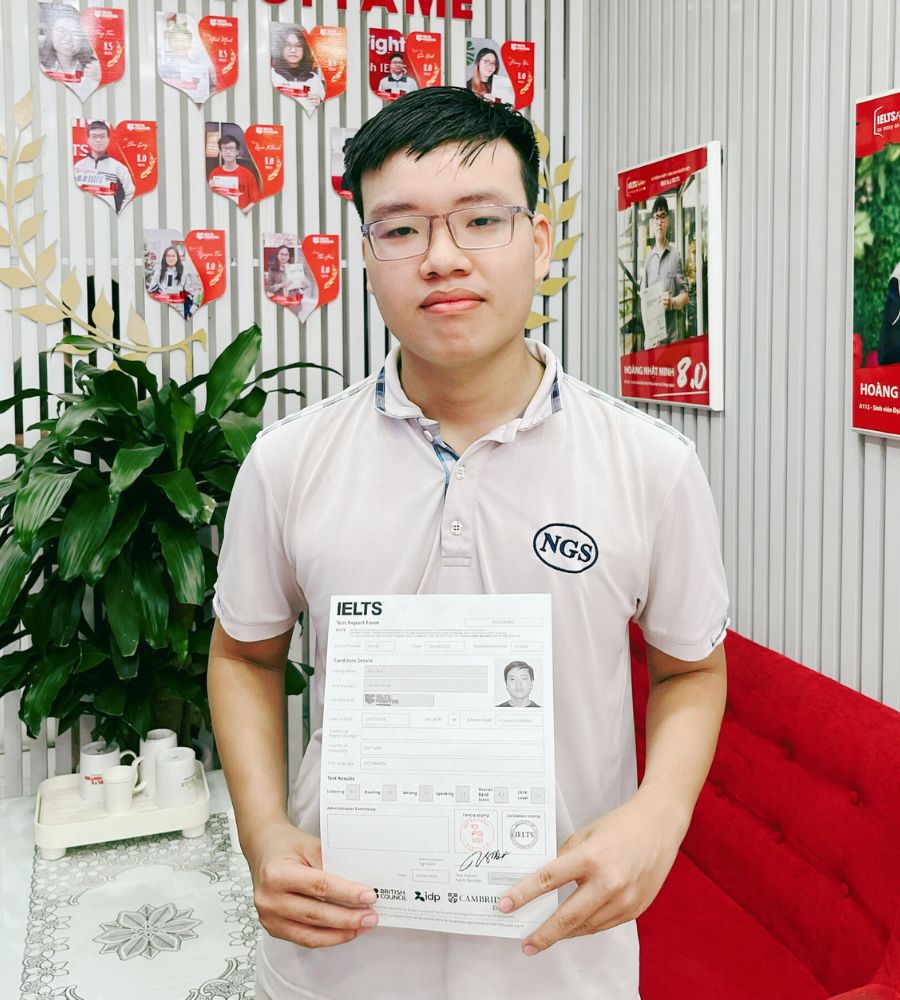 Nguyễn Trọng Khu&ecirc; 8.5 IELTS