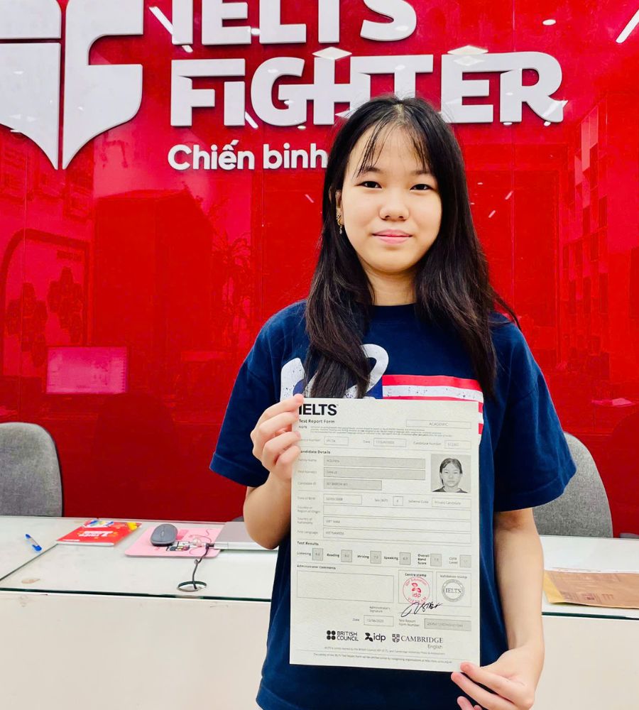 Nguyễn Đan L&ecirc; 7.5 IELTS