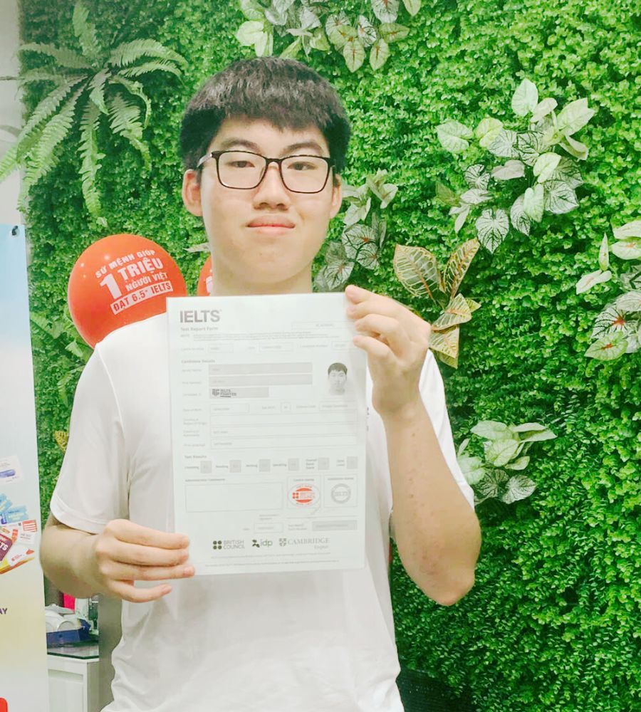 Trần Gia Bảo 7.5 IELTS
