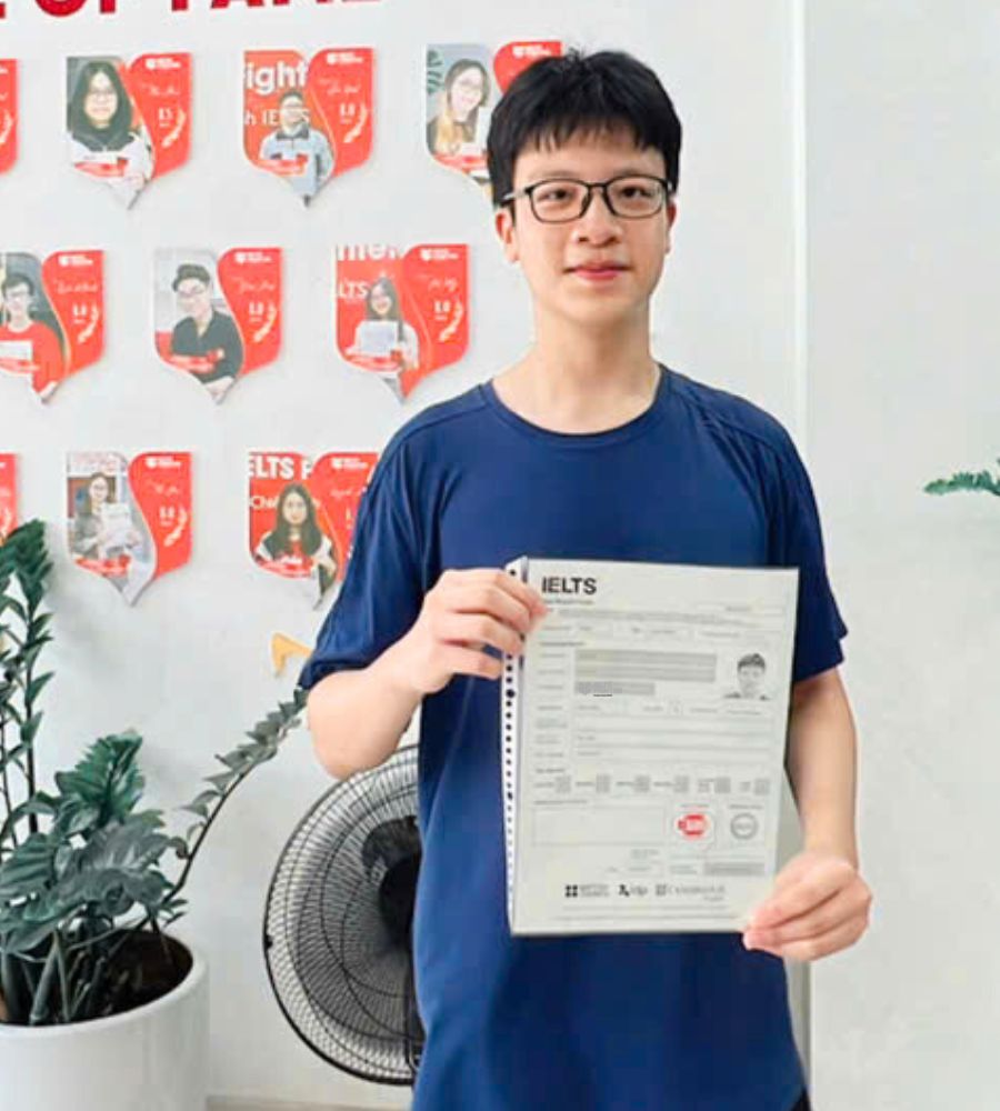 Nguyễn Minh Trí 7.5 IELTS