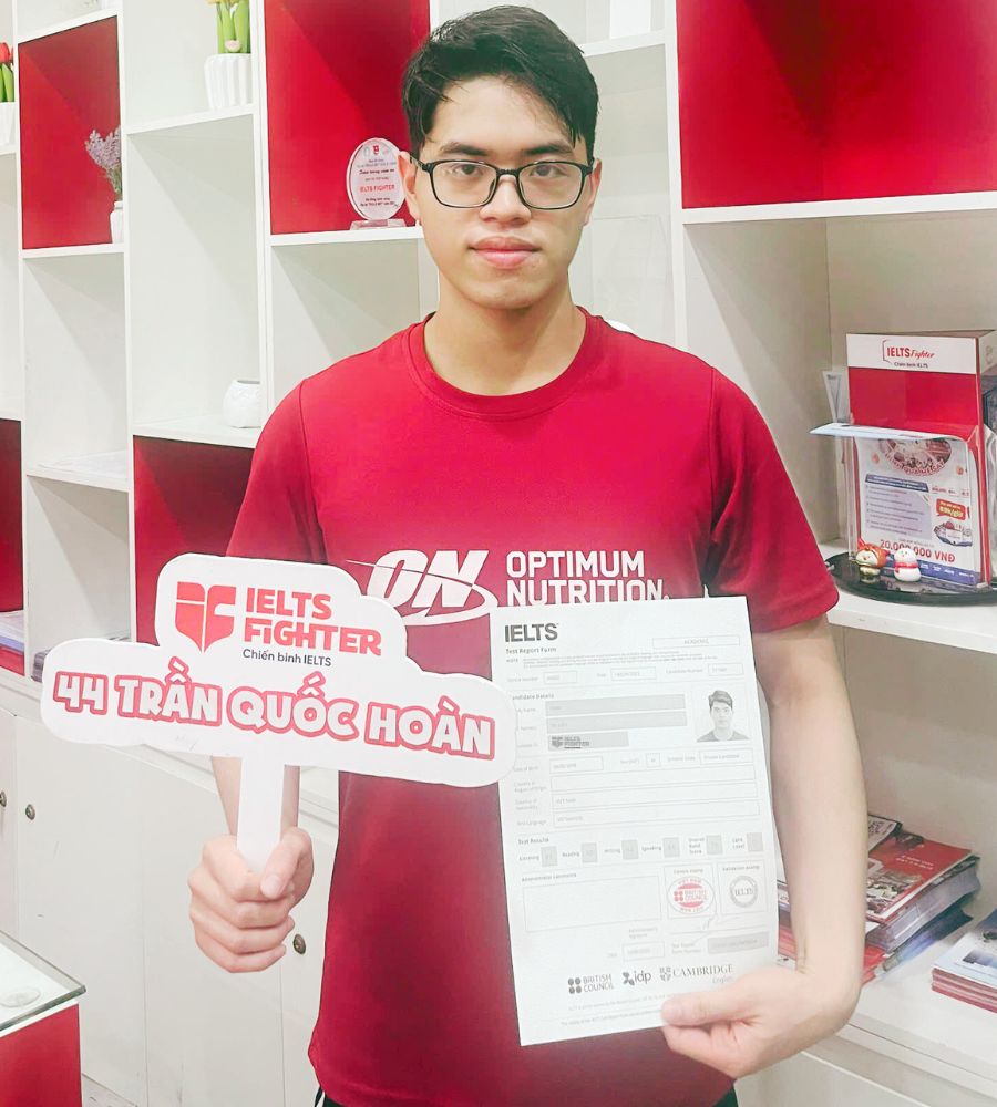 Trần Tr&iacute; Ki&ecirc;n 7.5 IELTS