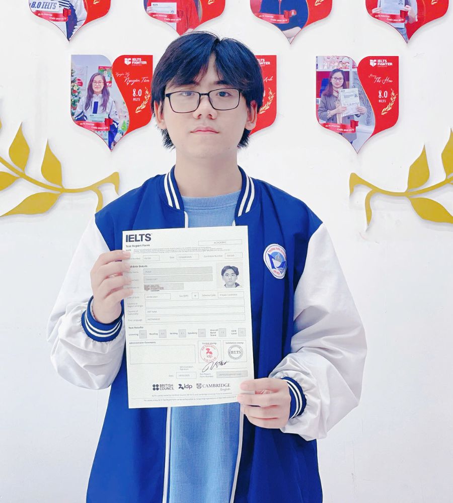 Phạm Th&agrave;nh Đạt 7.0 IELTS
