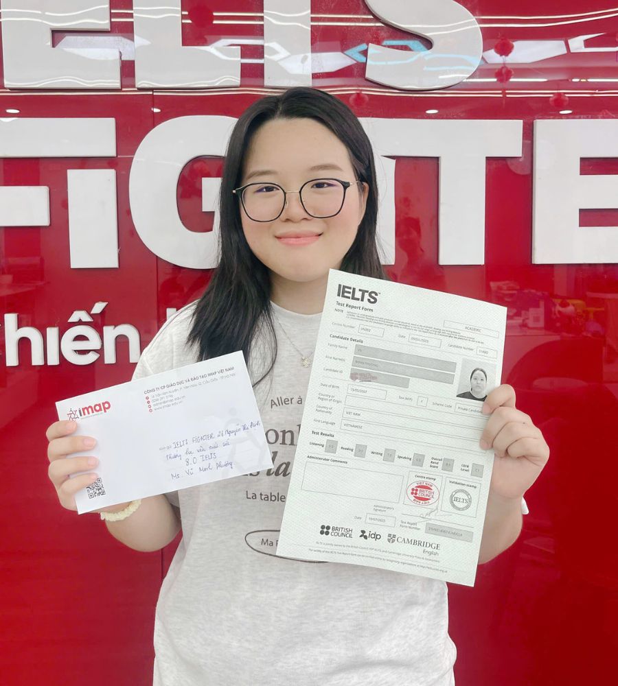 Vũ Minh Phương 8.0 IELTS