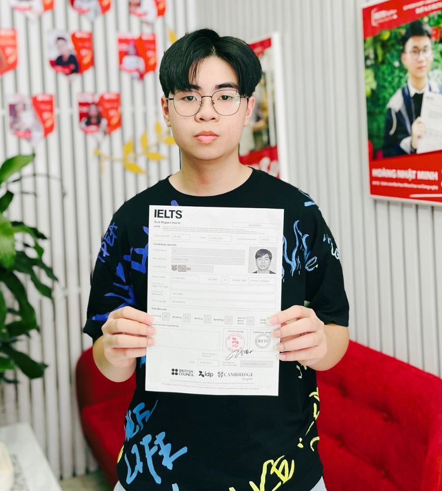 Vũ Ho&agrave;ng T&ugrave;ng&nbsp;8.0 IELTS