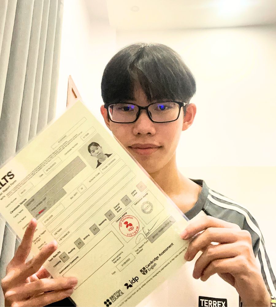Nguyễn Trần Ho&agrave;ng Hiệp 7.5 IELTS
