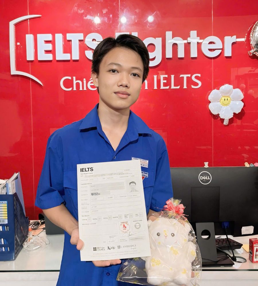 Nguyễn Đ&igrave;nh Th&aacute;i Sơn 7.0 IELTS