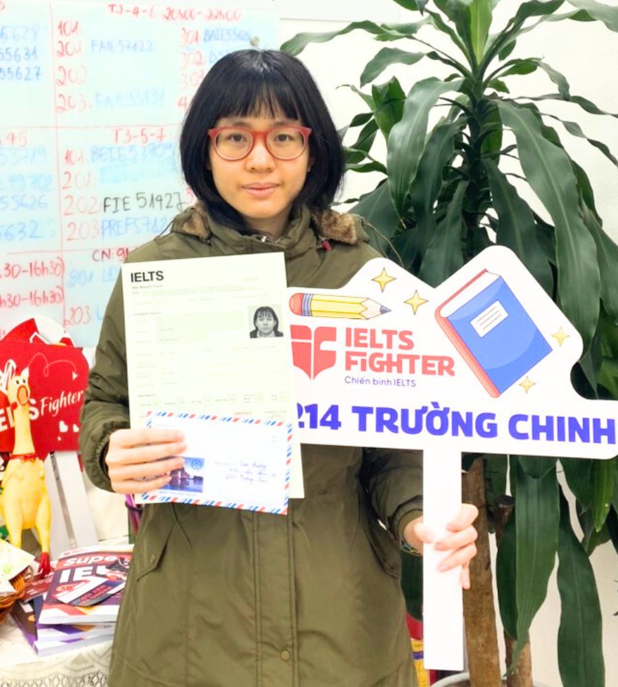 L&ecirc; Hồng V&acirc;n 7.5 IELTS