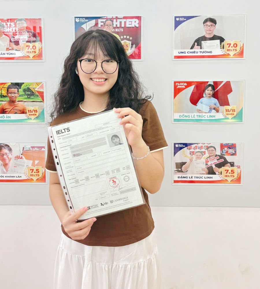 Đo&agrave;n Thị Phương Thy 6.5 IELTS