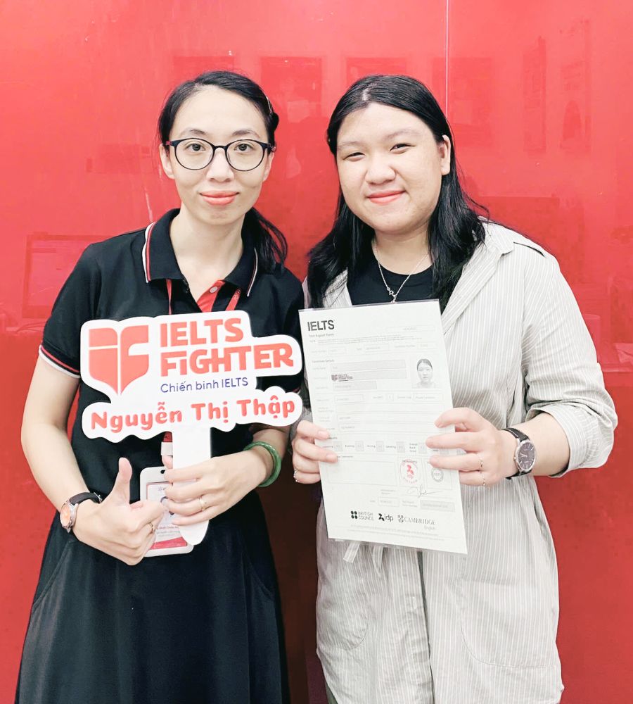 Thái Thị Minh Tâm 7.0 IELTS