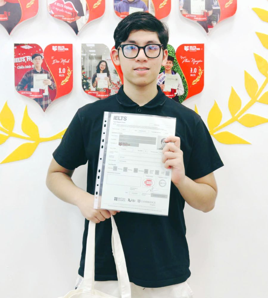 Trần Anh Khoa 7.0 IELTS