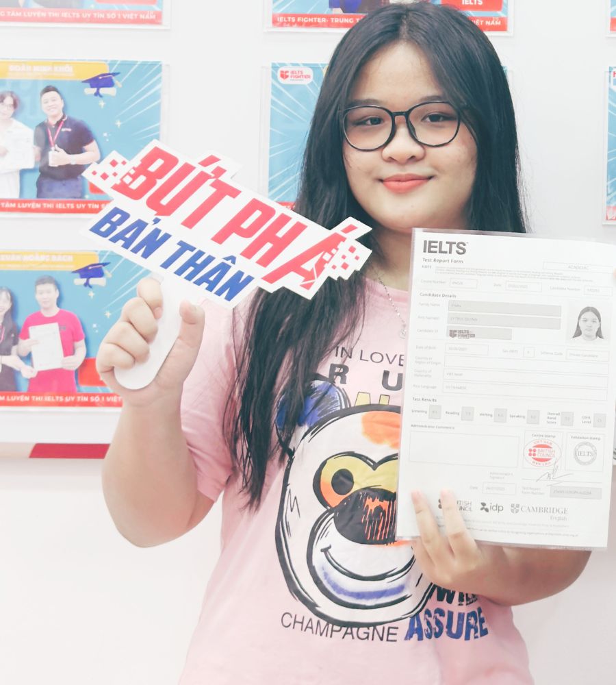 Phan L&yacute; Tr&uacute;c Quỳnh 7.0 IELTS