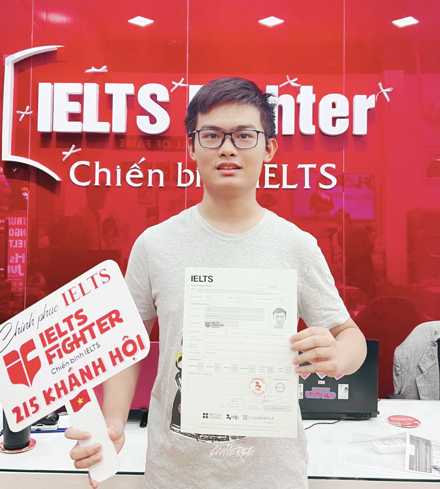 Trần Đặng Gia Phước 8.0 IELTS