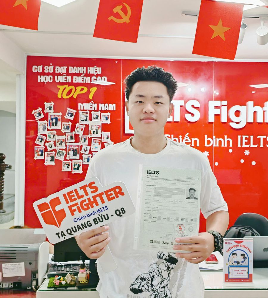 Lê Quân Đạt 7.0 IELTS