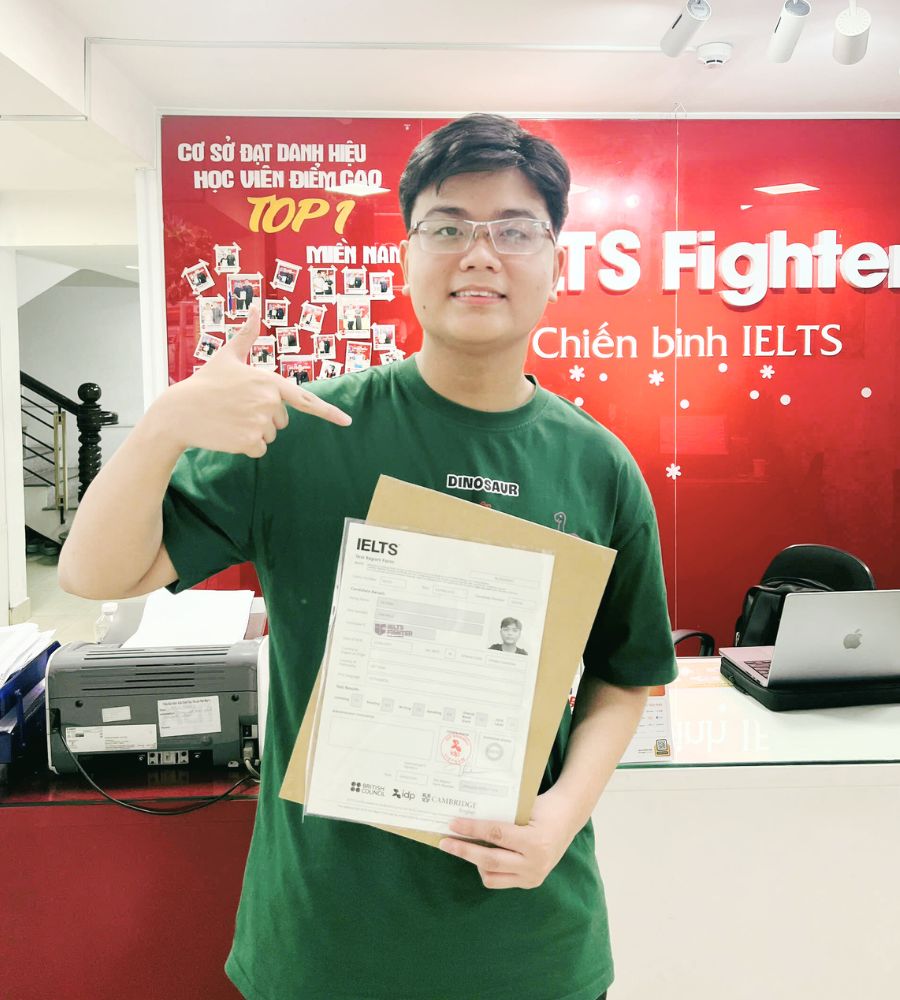 Trương Tấn Ph&uacute;c 7.0 IELTS