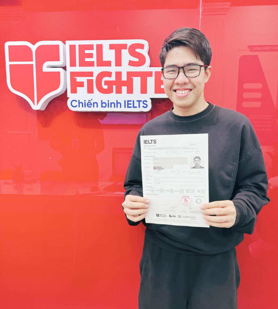 Huỳnh Thanh Ph&uacute;c 7.0 IELTS