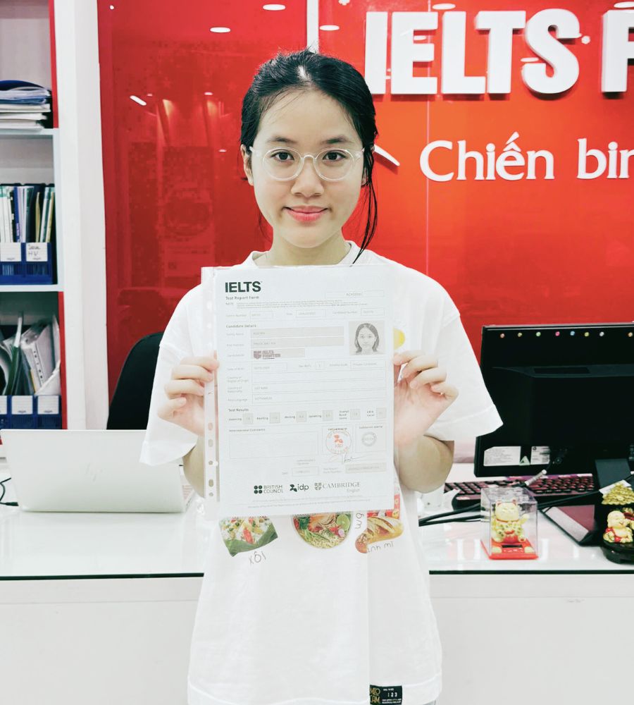 Nguyễn Phước Bảo Nhi 7.0 IELTS