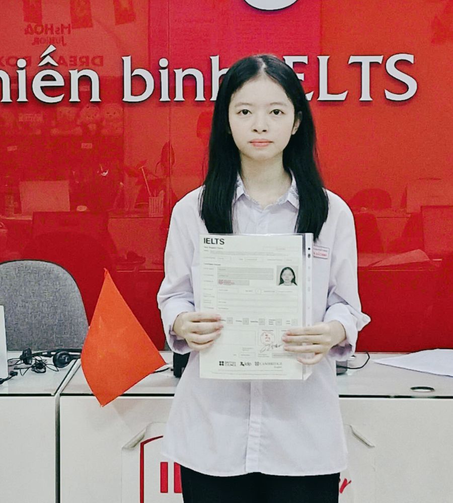 Nguyễn Quỳnh Chi 7.5 IELTS