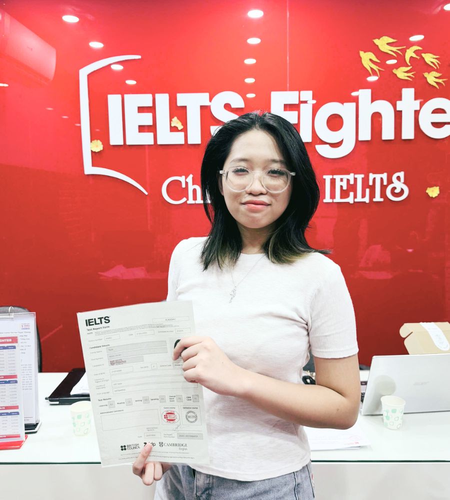 Trần Ngọc H&agrave; My 7.0 IELTS