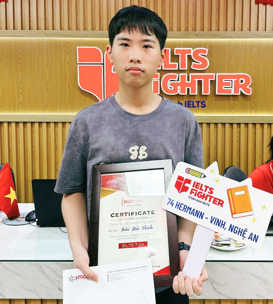 Trần Bảo Th&agrave;nh 7.0 IELTS