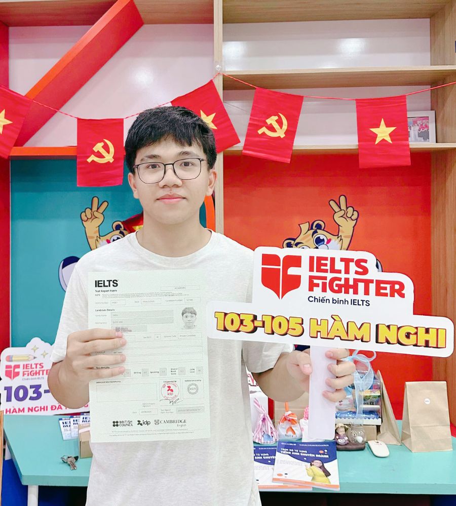 Đặng Quốc Anh 6.5 IELTS