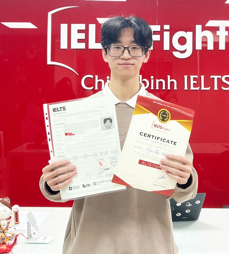 Ngọc Anh 7.0 IELTS