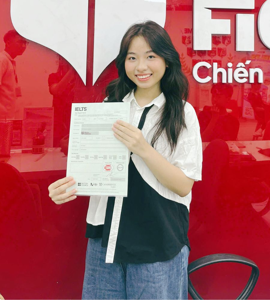 L&ecirc; Vũ Ho&agrave;ng Phương  7.5 IELTS
