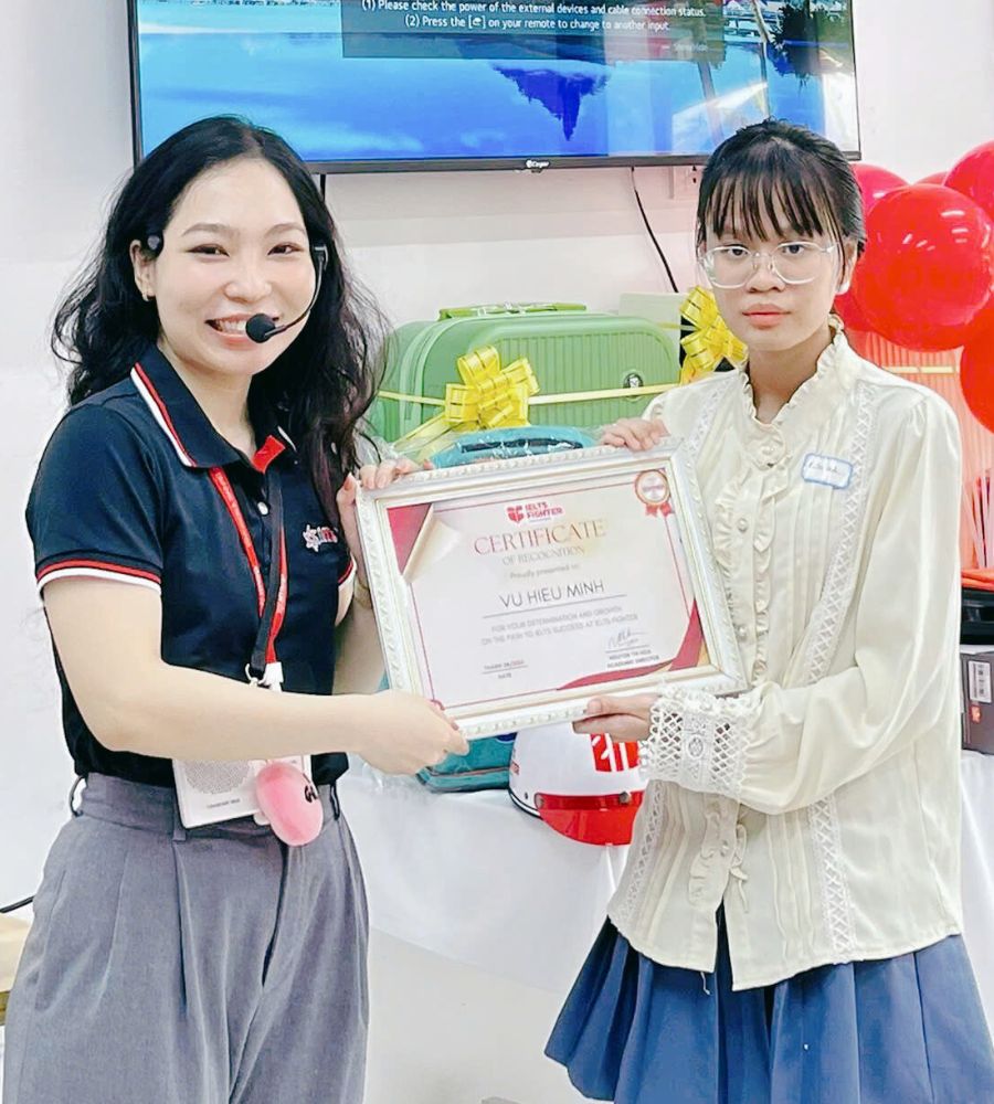 Vũ Hiểu Minh 7.0 IELTS
