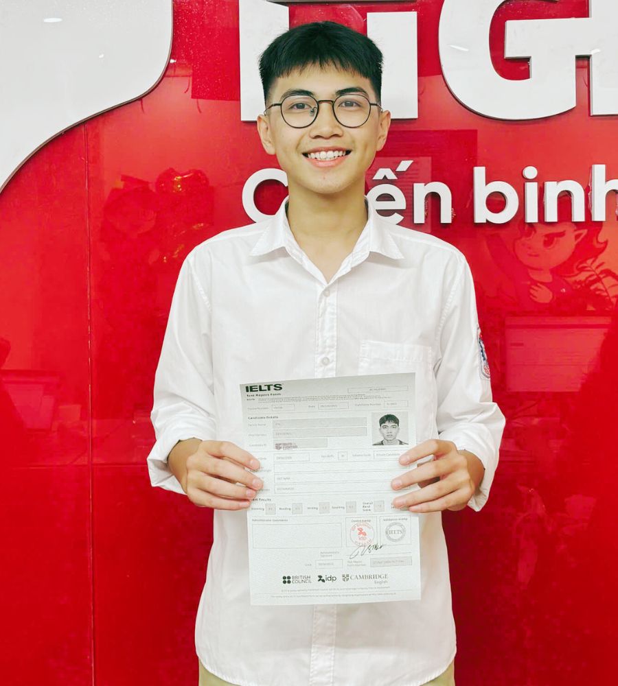Chu Tiến Dũng 7.0 IELTS