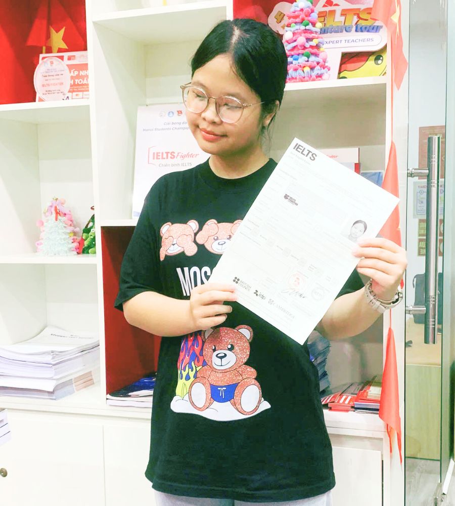 Đàm Phương Thảo 6.5 IELTS