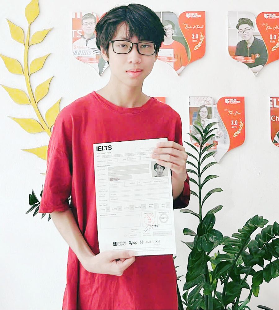 Nguyễn Tùng Lâm 7.5 IELTS