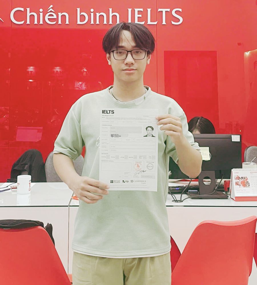 Nguyễn Tiến Minh 7.0 IELTS