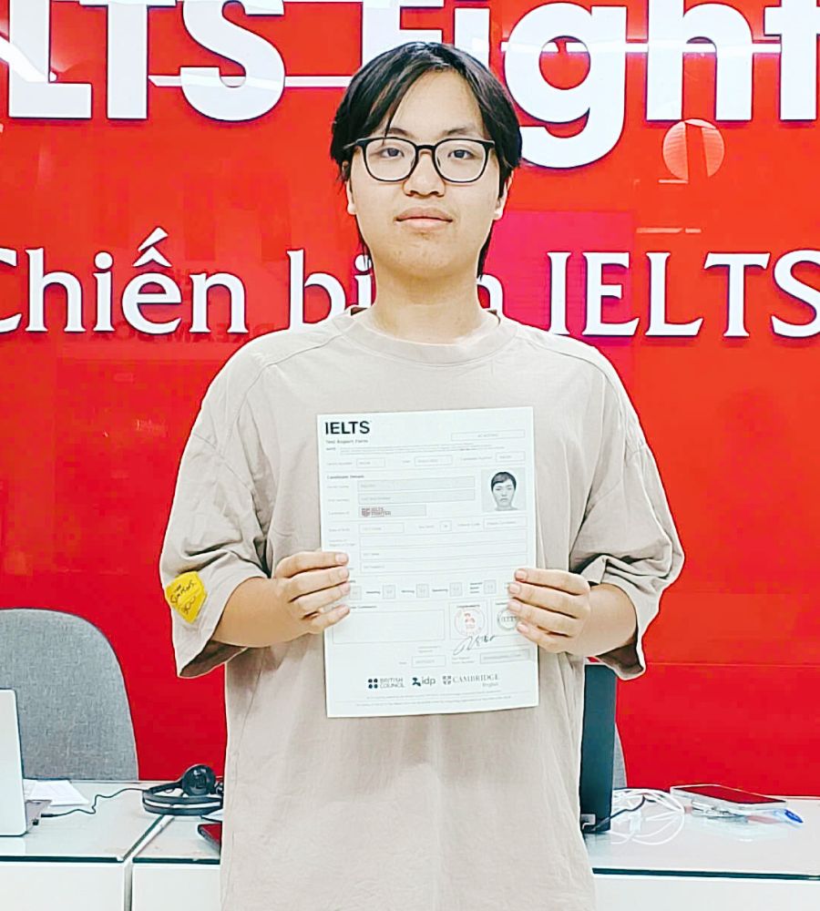 Nguyễn Cao Bảo Kh&aacute;nh 7.5 IELTS