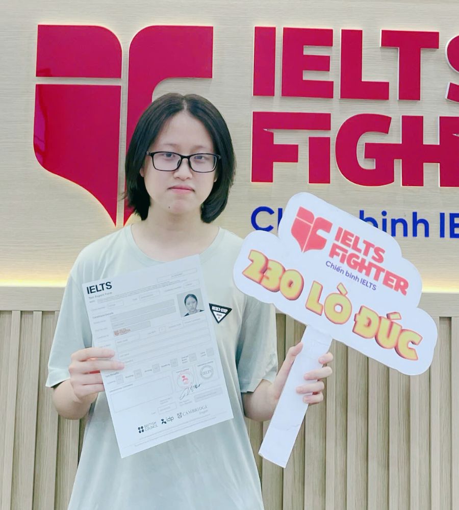 Hứa Thảo Linh 7.0 IELTS