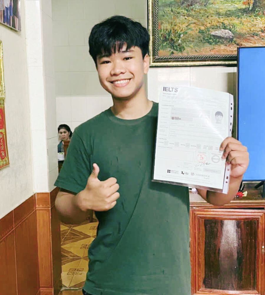 Phạm Mậu Duy 7.0 IELTS