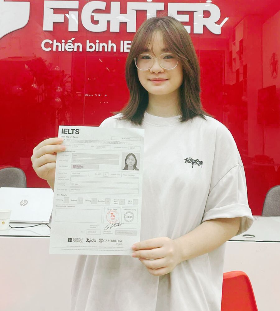 Đinh Diệu Huyền 7.5 IELTS