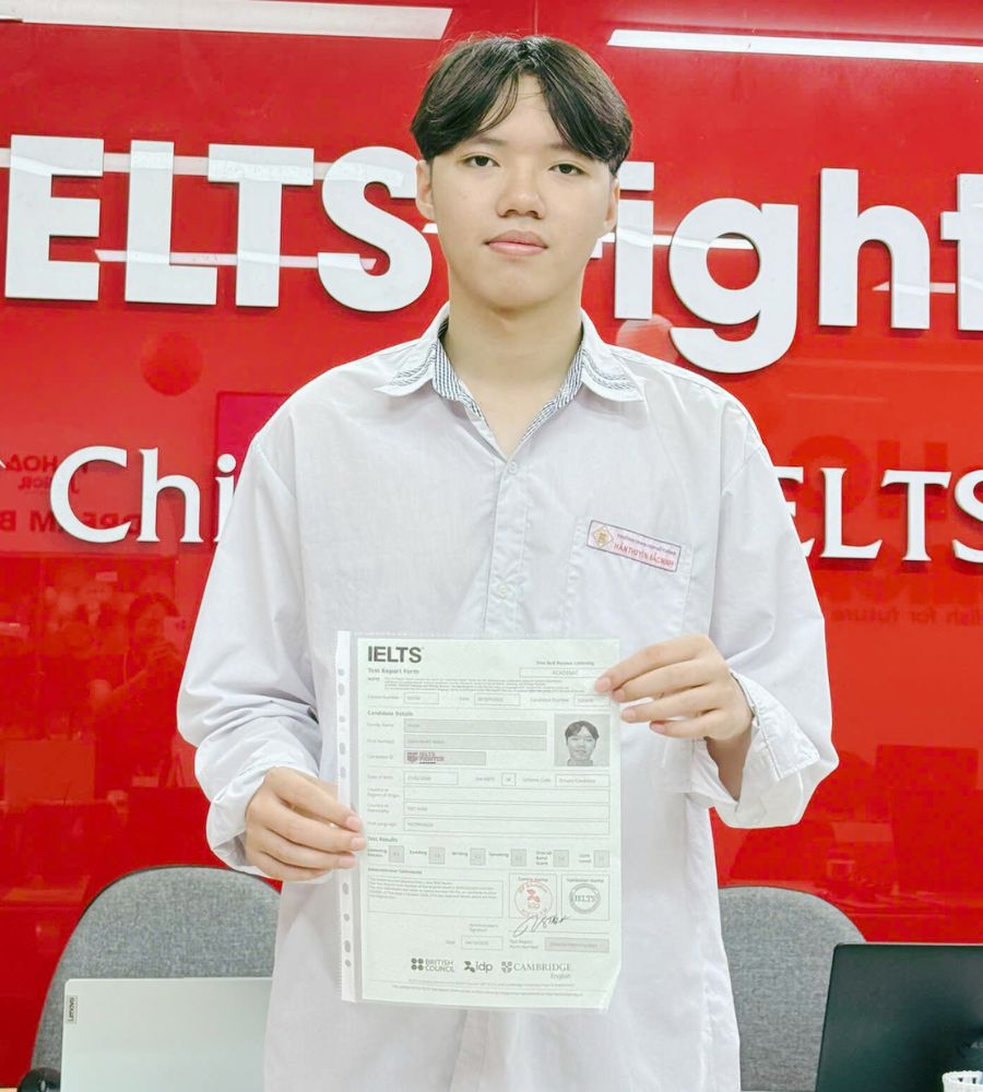 Phan Đ&igrave;nh Nhật Minh 7.0 IELTS