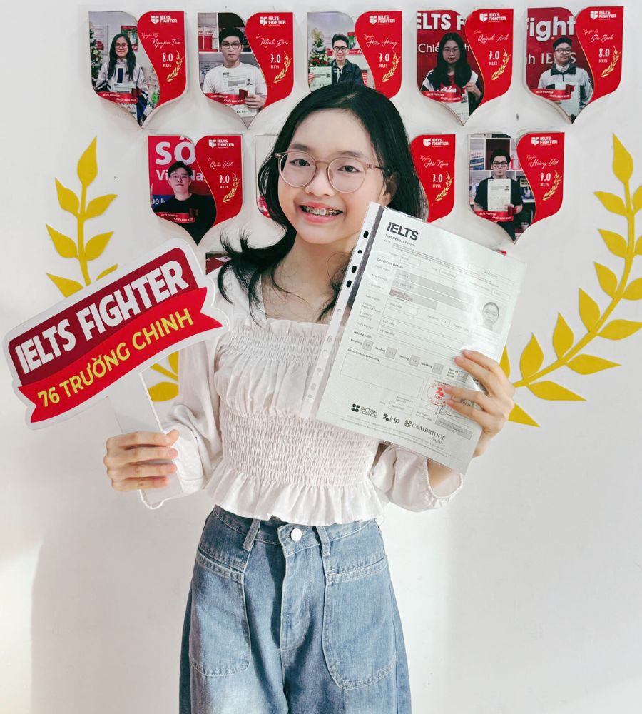 Nguyễn Thị Th&ugrave;y Tr&acirc;m 7.0 IELTS