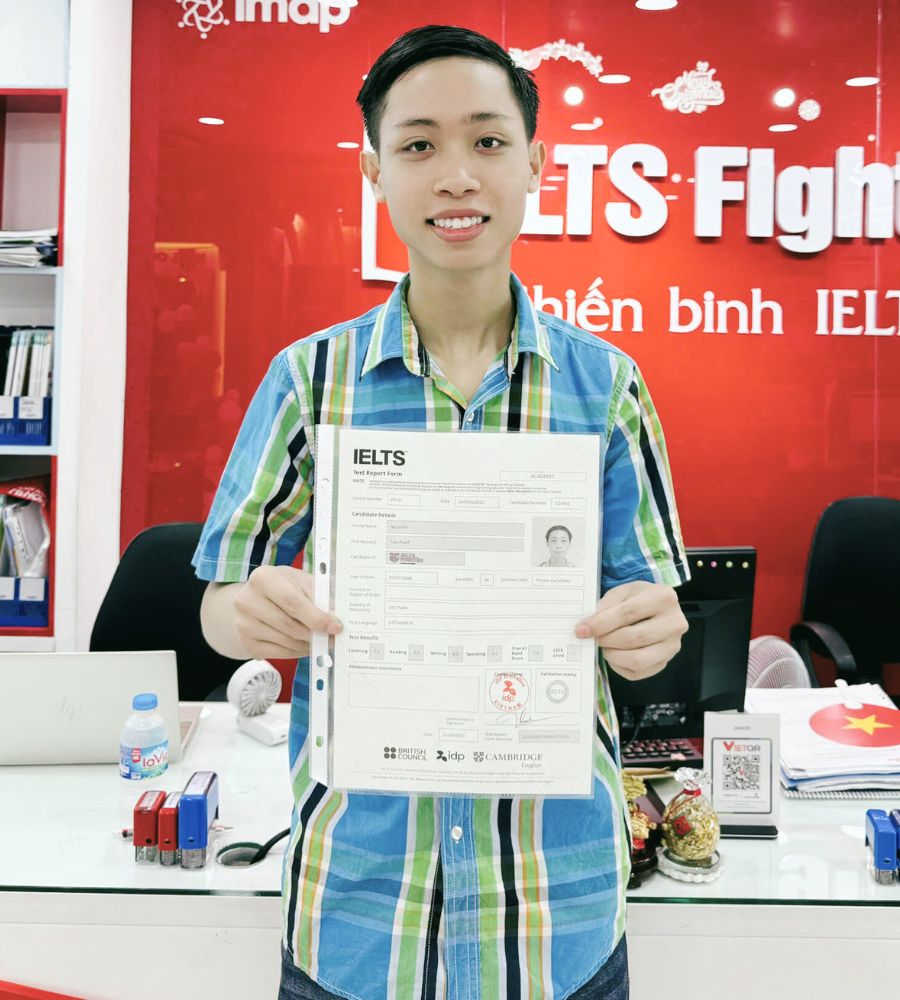 Nguyễn Tấn Ph&aacute;t  7.0 IELTS