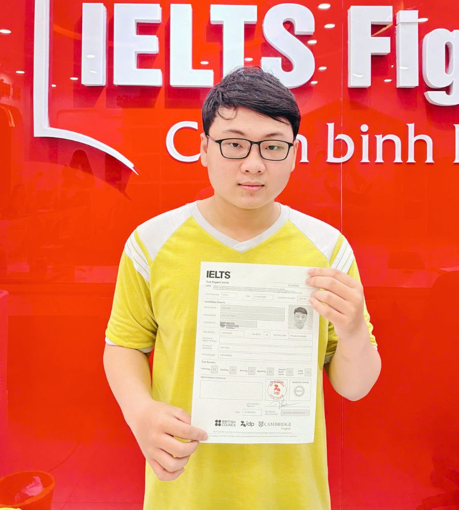 Nguyễn Đức Duy Anh  7.0 IELTS